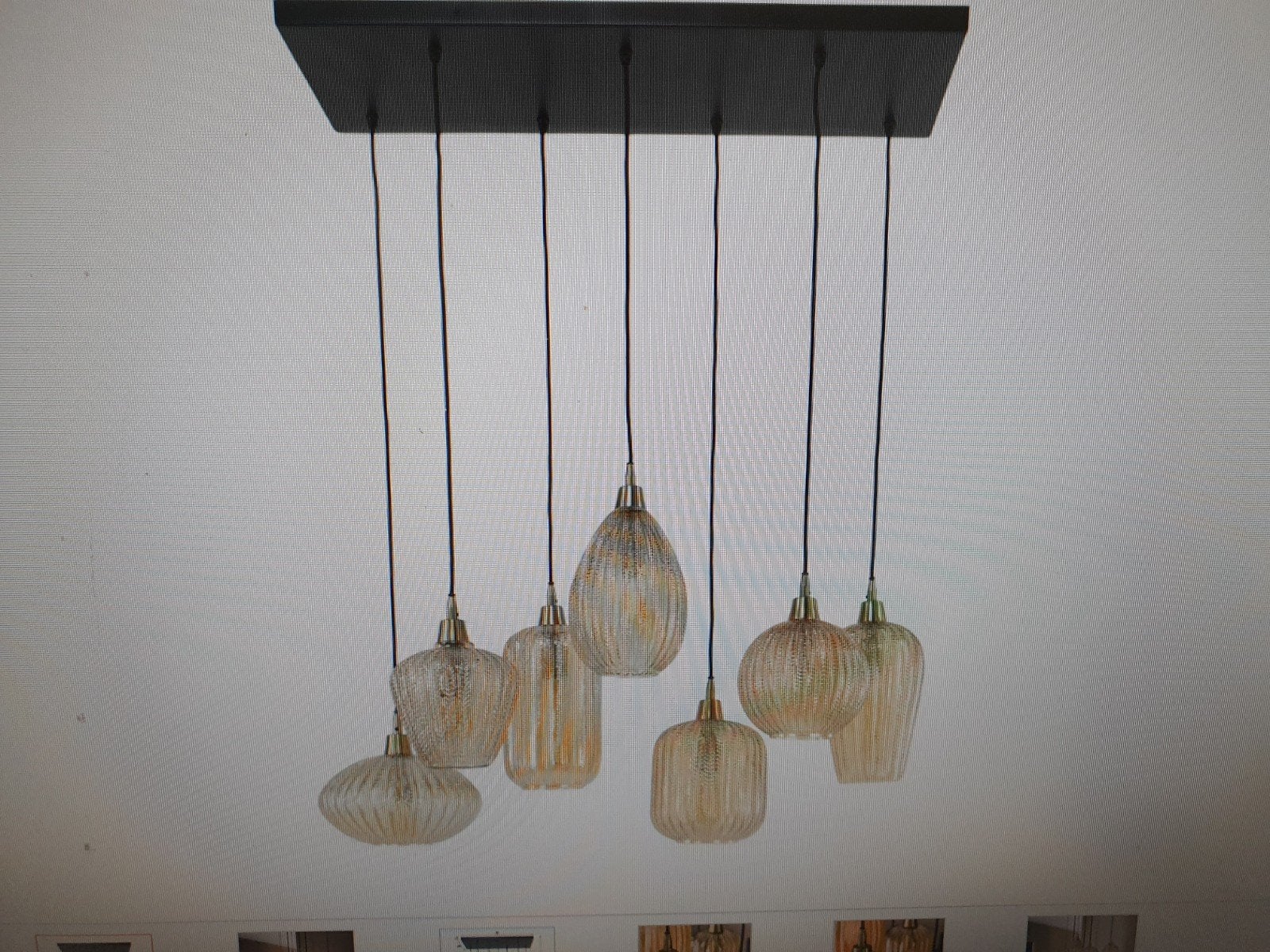 hanglamp Amina by fonq of Amira by osmo, Ophalen, Natuurlijk materiaal, Nieuw, E27 (groot)