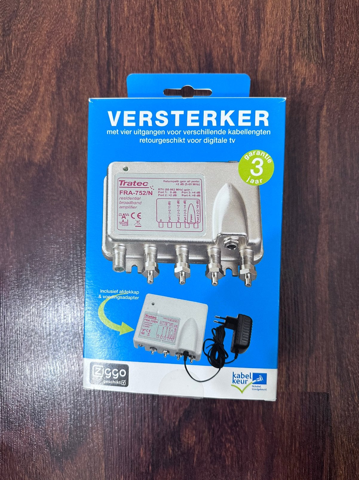 Nieuwe versterker van Technetix Tratec FRA-752/N, Ophalen of Verzenden, Nieuw