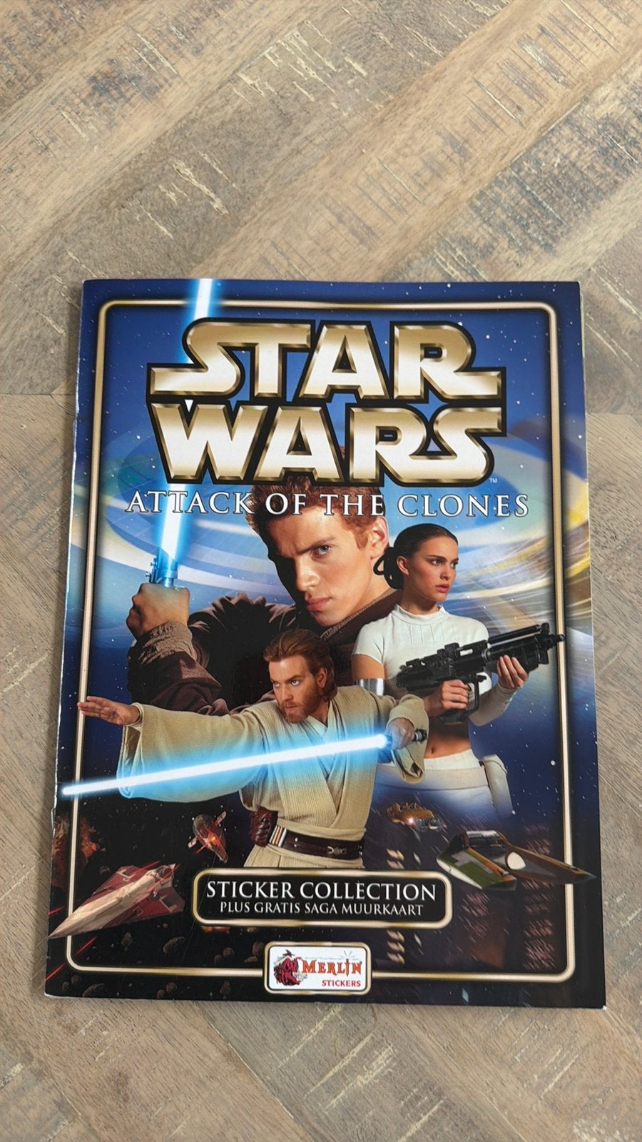 Star wars compleet attack of the clones merlin, Ophalen of Verzenden, Zo goed als nieuw, Plaatje