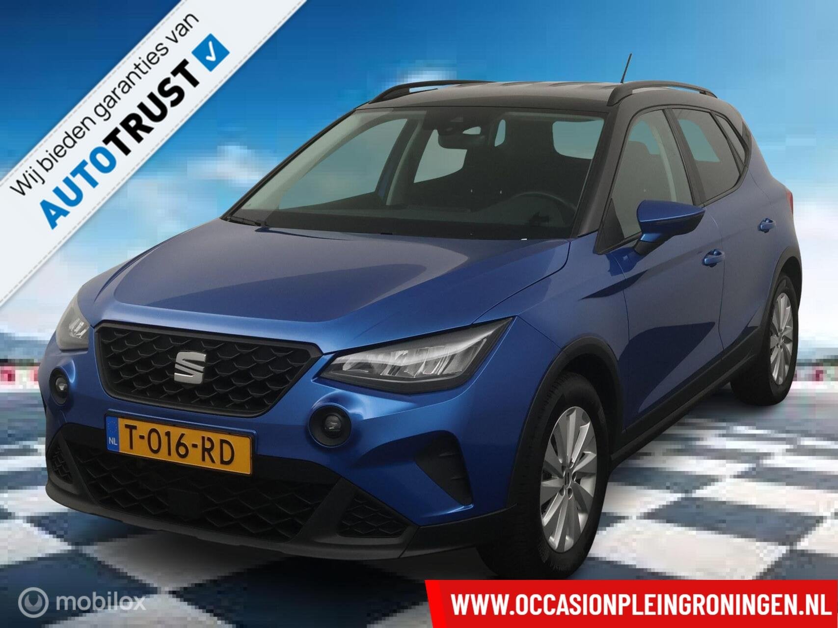 Seat Arona 1.0 TSI Style Business Connect, Auto's, Voorwielaandrijving, Stof, Gebruikt, 95 pk