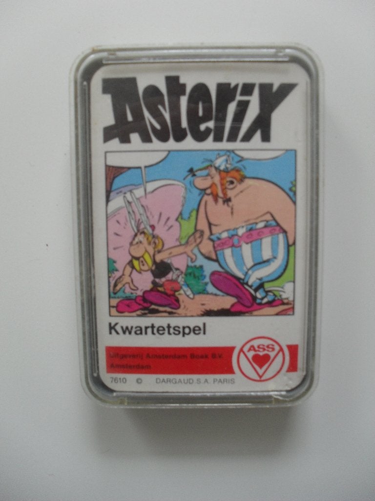 Asterix en Obelix strip kwartetspel kwartet, Verzamelen, Ophalen of Verzenden, Asterix en Obelix, Zo goed als nieuw, Overige typen