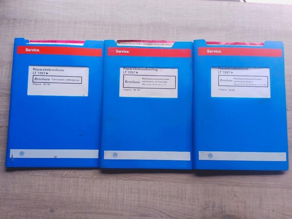 Volkswagen LT 2 dealer werkplaatsboeken Carrosserie werk, Verzenden, Gelezen, Volkswagen