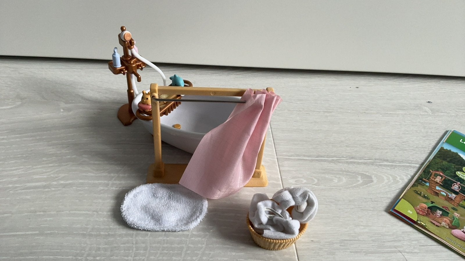 Sylvanian families bad intrieur 5022, Ophalen, Zo goed als nieuw, Toebehoren