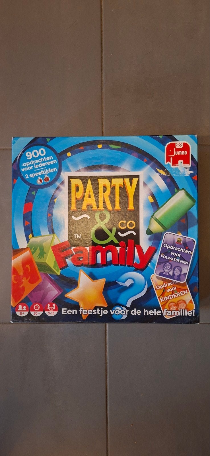 Party & Co Family - Zo goed als nieuw, Drie of vier spelers, Ophalen, Zo goed als nieuw, Jumbo