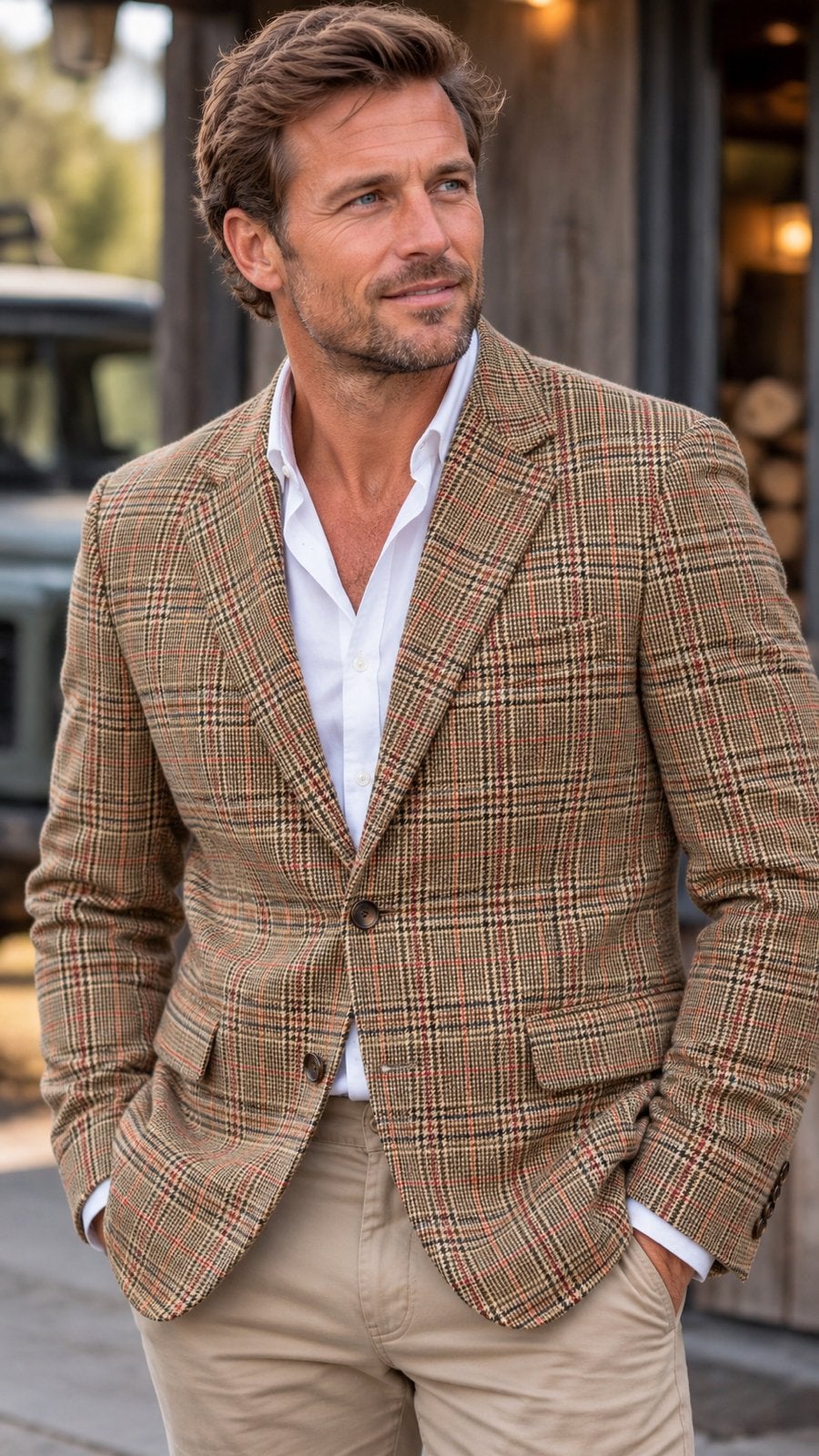 Prachtige Burberry Colbert - Wol - Maat XL 52/54, Ophalen of Verzenden, Zo goed als nieuw, Maat 52/54 (L), Meerkleurig