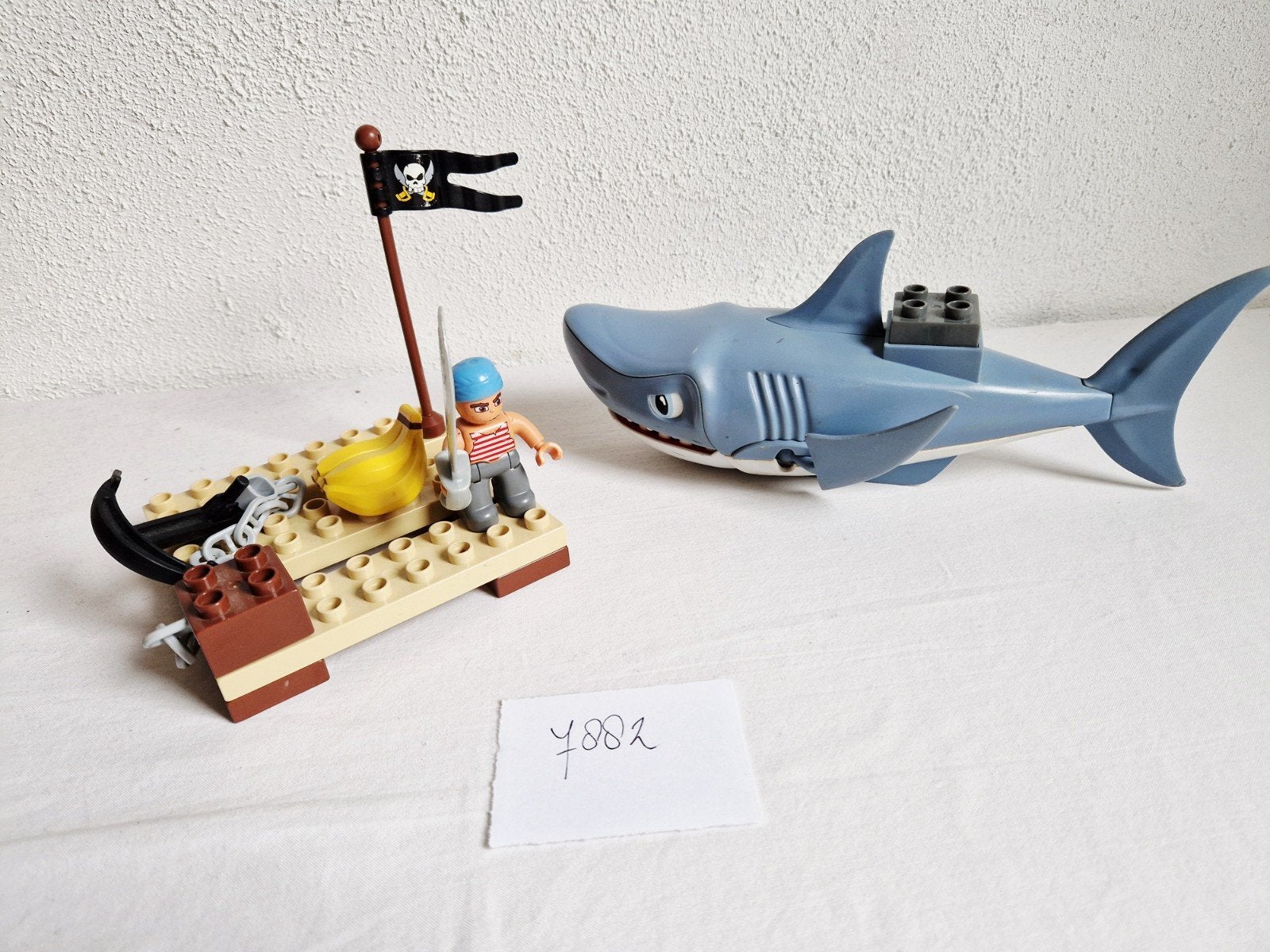 Duplo Haai set 7882 compleet, Ophalen of Verzenden, Gebruikt, Complete set, Duplo