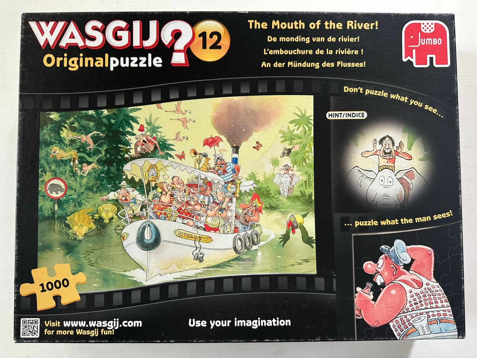 Te koop: Wasgij? Puzzel 1000 stukjes, Ophalen of Verzenden, 500 t/m 1500 stukjes, Gebruikt, Legpuzzel