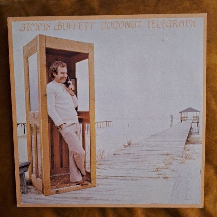 Jimmy Buffett - Coconut Telegraph LP (1981), LP, Gebruikt, Pop, Originele persing