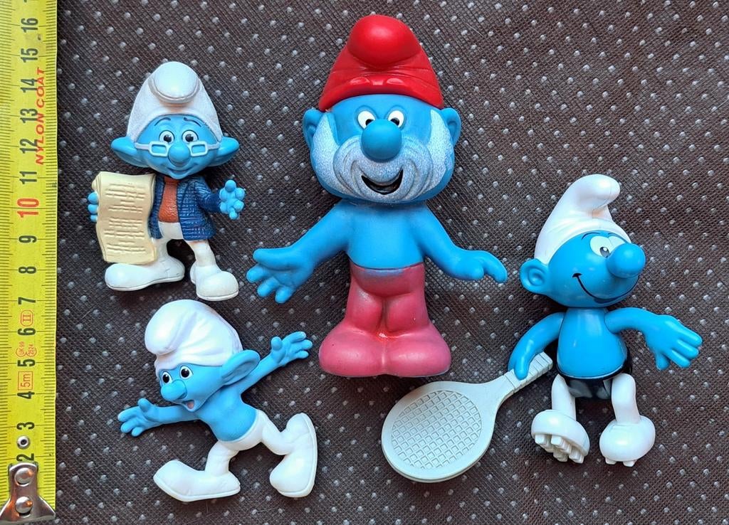 Smurfen Grote Smurf Bril Smurf Tennis, Verzamelen, Smurfen, Ophalen of Verzenden, Zo goed als nieuw, Verschillende Smurfen