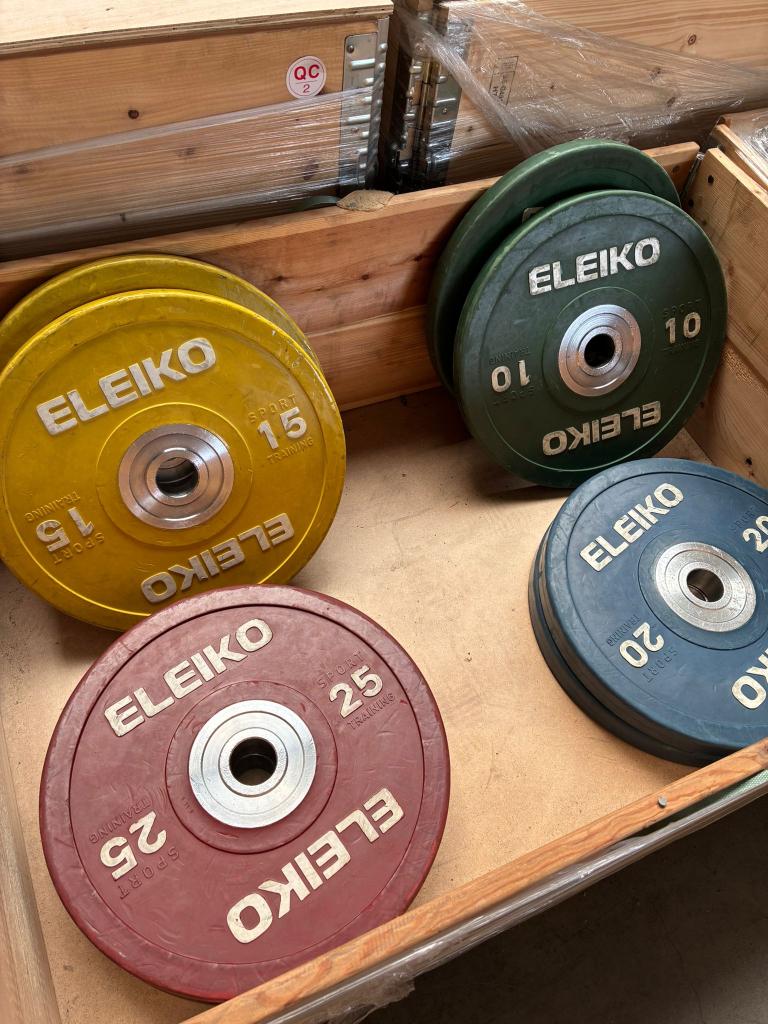Eleiko Sport Training Plates, Sport en Fitness, Niet ingevuld, Gebruikt, Niet ingevuld, Ophalen of Verzenden