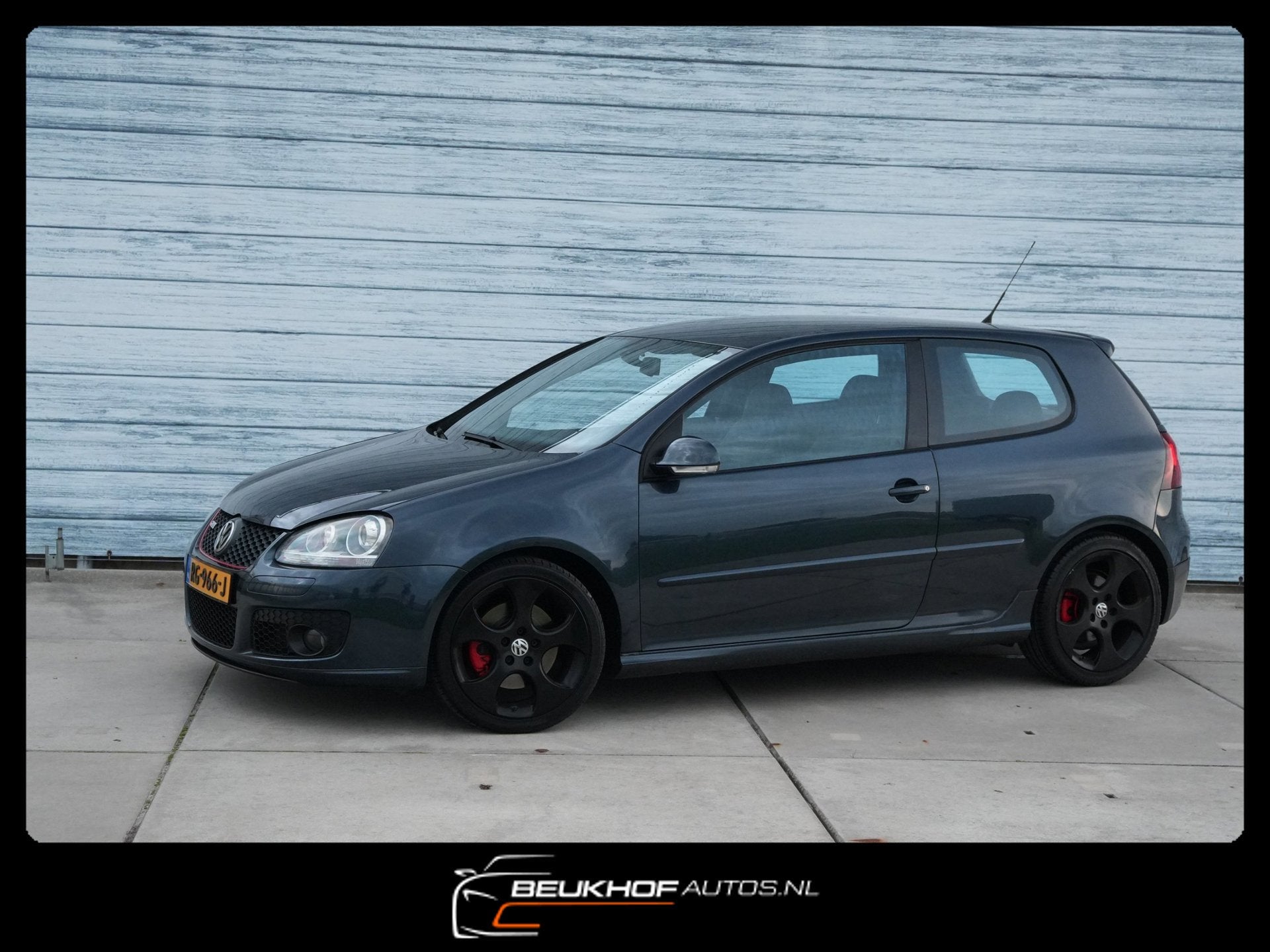 Volkswagen Golf 2.0 TFSI GTI 270Pk Airco Cruise Apk 09-2027, Auto's, Stof, Gebruikt, Zwart, 4 cilinders