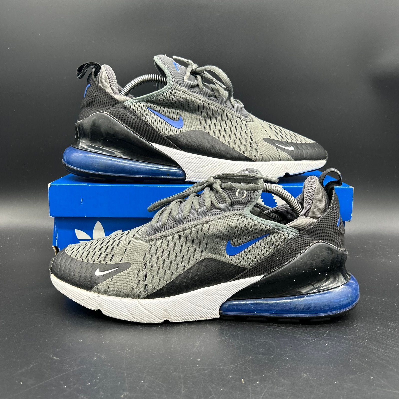 Nike air max 270 grijs blauw maat 44, Overige kleuren, Ophalen of Verzenden, Sneakers of Gympen, Zo goed als nieuw