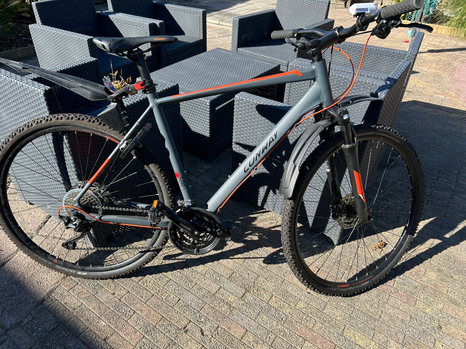 Crossfiets Conway 500CS, Ophalen, Zo goed als nieuw, Meer dan 20 versnellingen, Overige merken