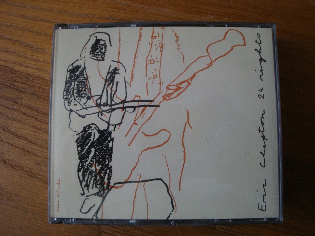Eric Clapton - 24 Nights (Live Royal Albert Hall 1990/1991), Inclusief boekje, Gebruikt, Blues Rock, Ophalen of Verzenden