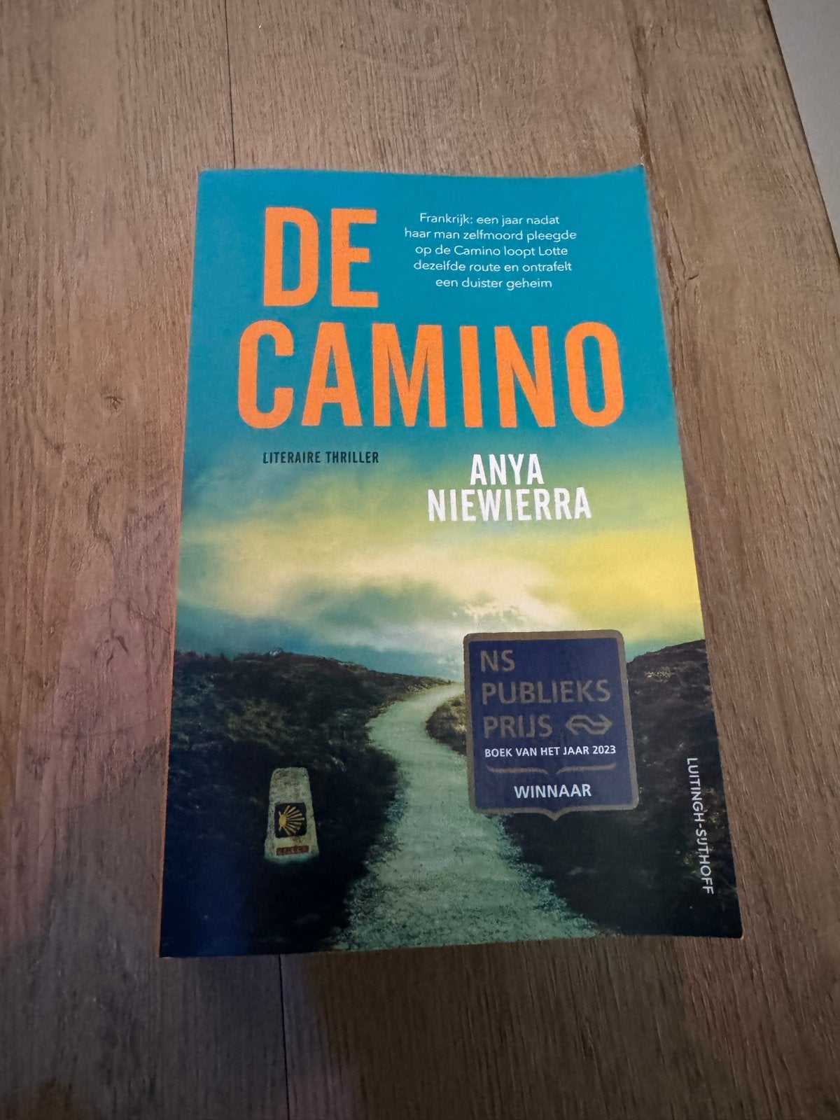 De Camino - Anya Niewierra (NS Publieksprijs Winnaar), Boeken, Ophalen of Verzenden, Zo goed als nieuw, Nederland