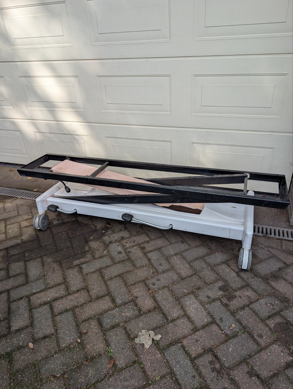 hoog/laag onderstel /brancard /verrijdbare tafel, Ophalen, Gebruikt