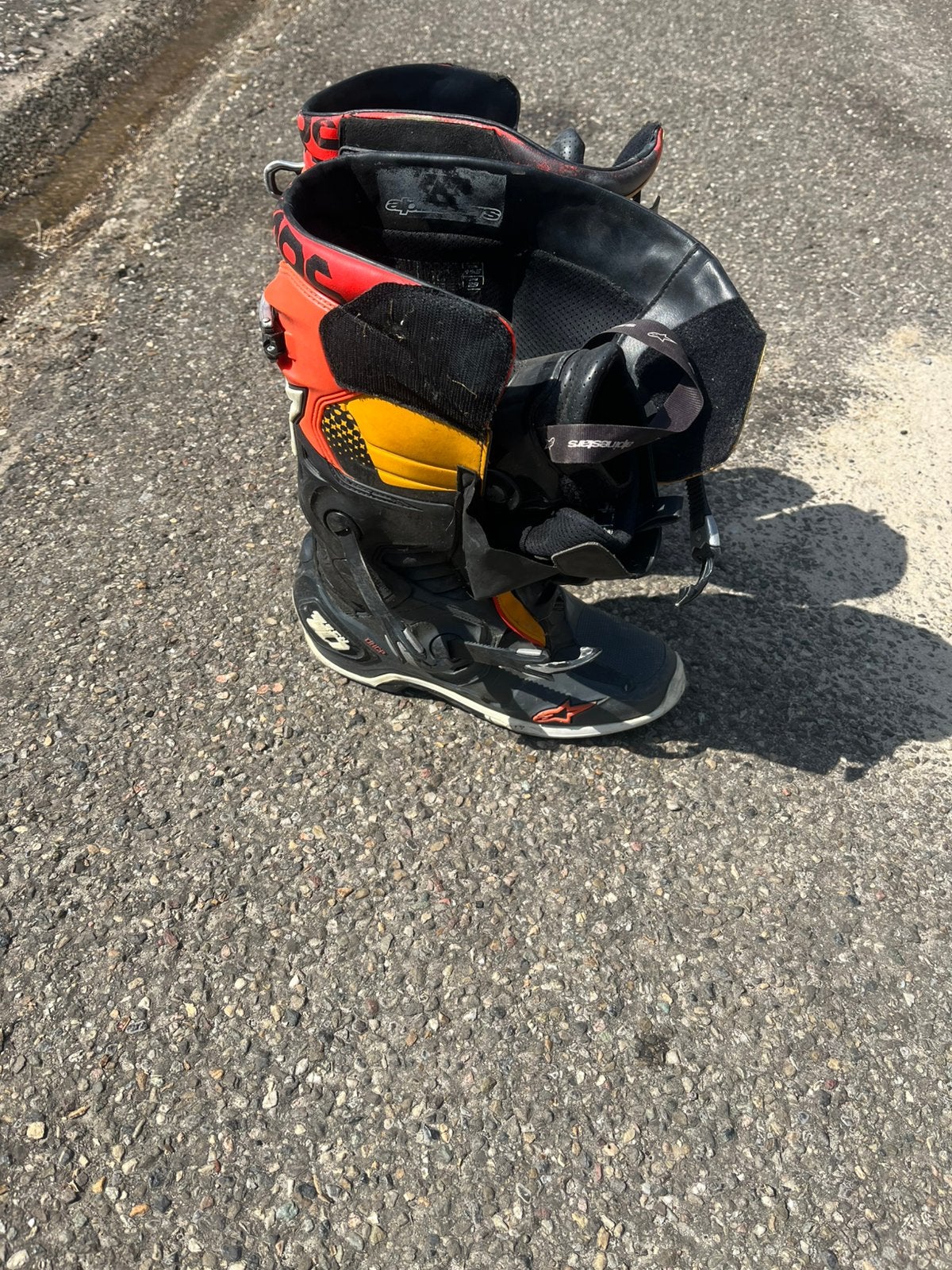 Alpinestar tech10 44, Ophalen, Tweedehands, Laarzen