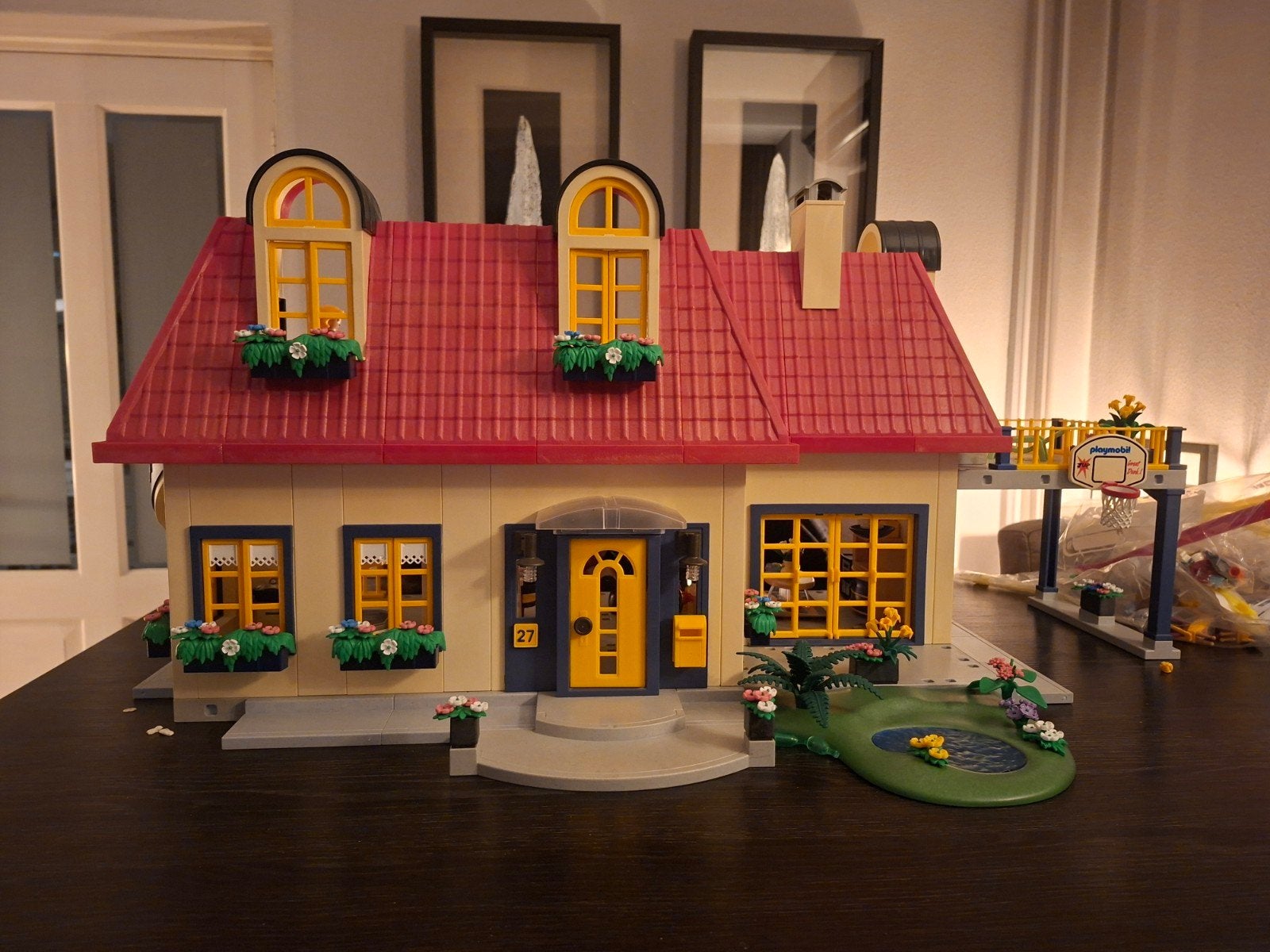 Playmobil 3965: modern woonhuis, Kinderen en Baby's, Speelgoed | Playmobil, Ophalen, Gebruikt, Complete set, City life