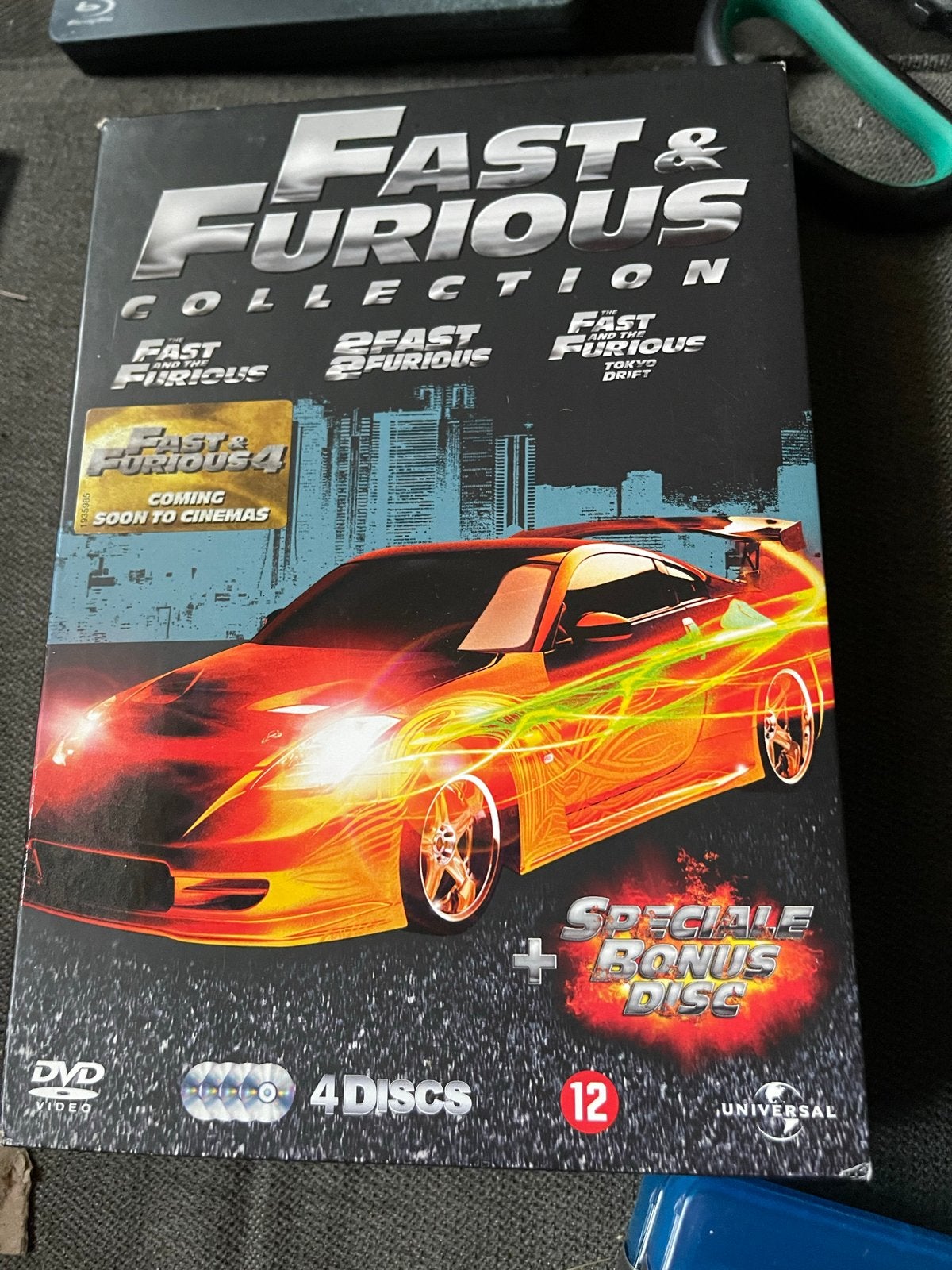 Fast & Furious Collection (4 Discs) - Speciale Editie, Nederlands, Actie, Ophalen of Verzenden, Vanaf 12 jaar