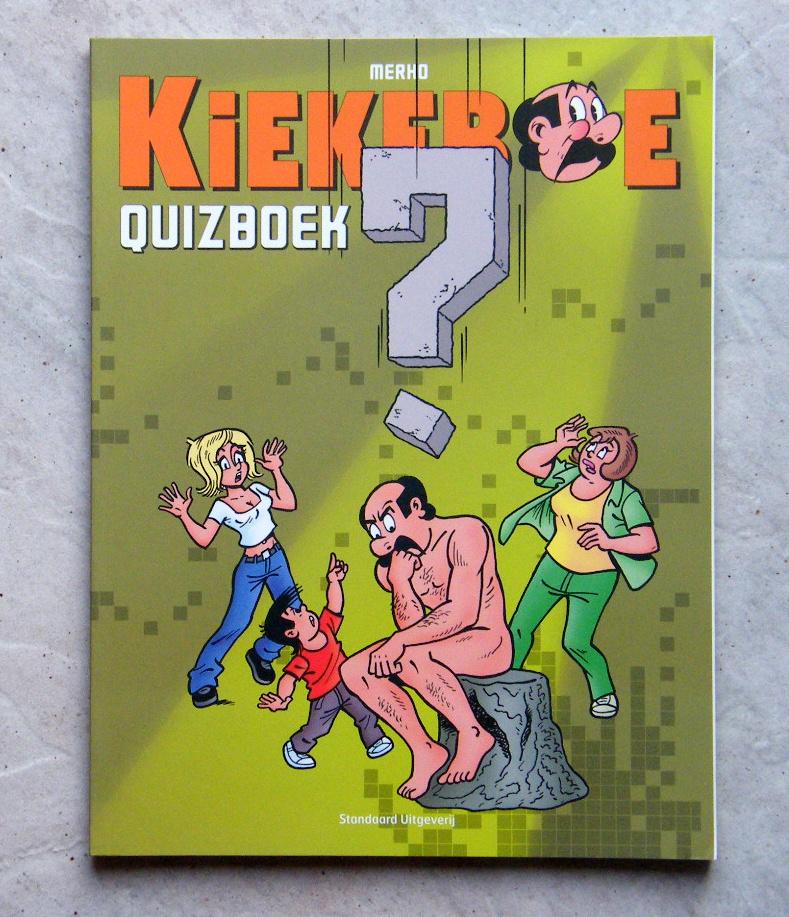Kiekeboe Quizboek Merho, Eén stripboek, Ophalen of Verzenden, Nieuw