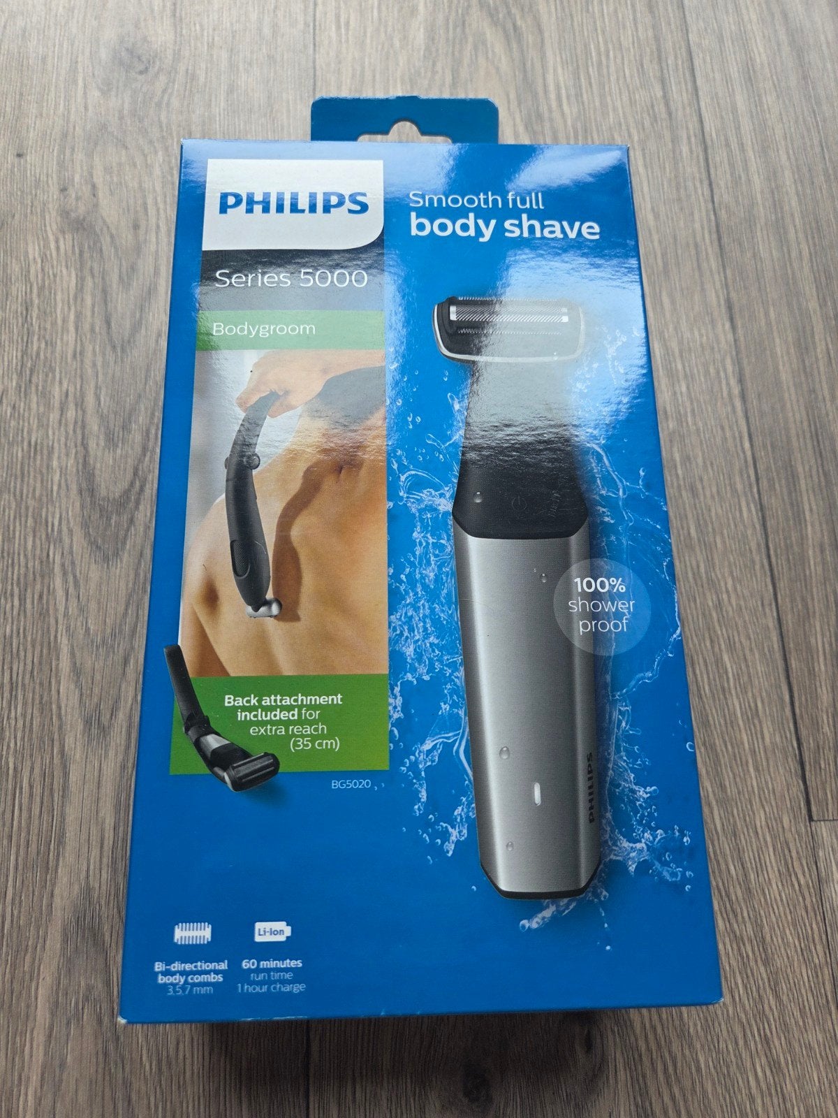 Philips Bodygroomer 5000 Series BG5020 - NIEUWSTAAT!, Ophalen of Verzenden, Zo goed als nieuw, Scheren en Epileren