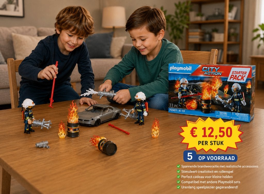 City Action Starter Pack Playmobil, Voertuig, Nieuw, City action, Complete set