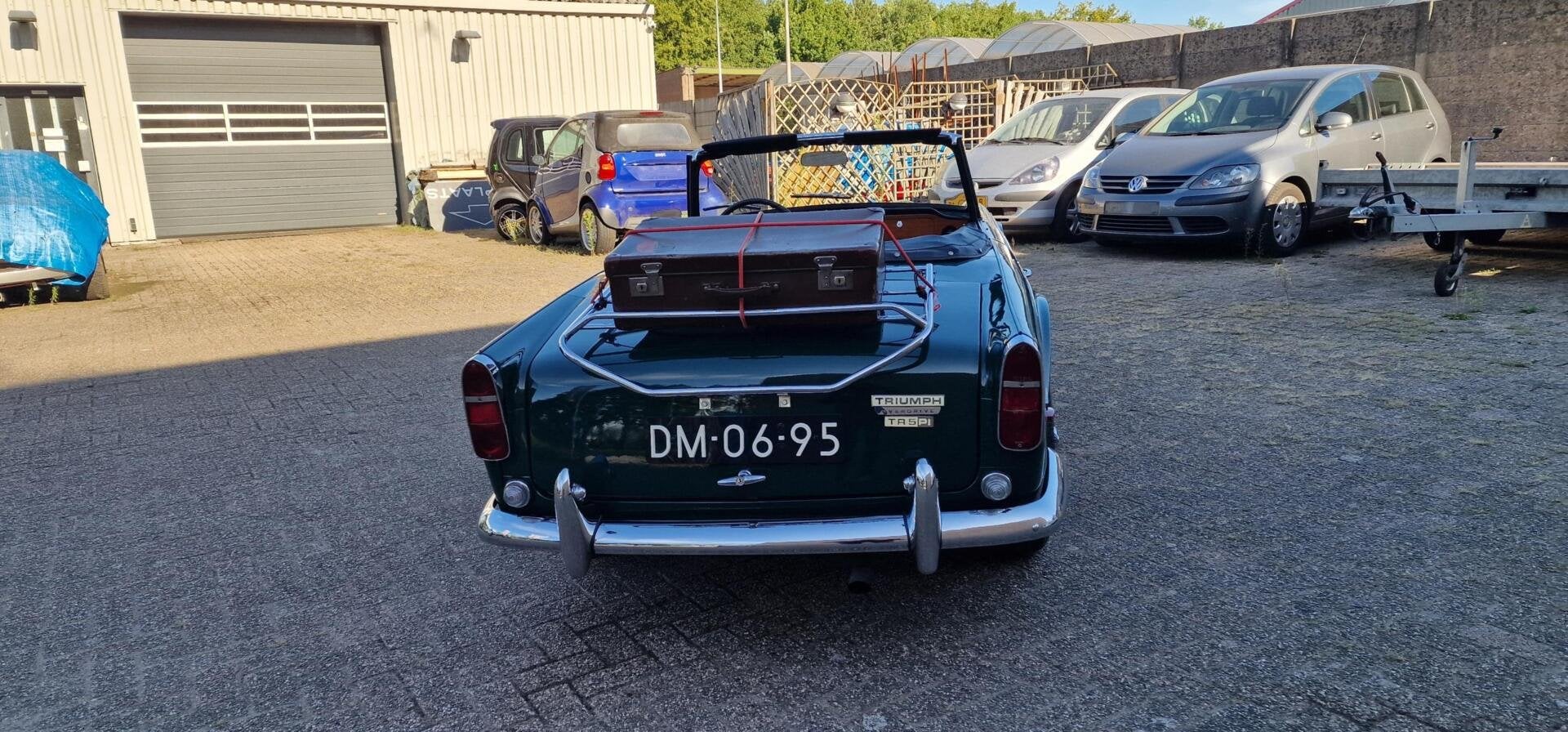 Triumph TR5 / TR250 Soft Top/OVERDRIVE/CHROOM SPAAKWIELEN, foto 9