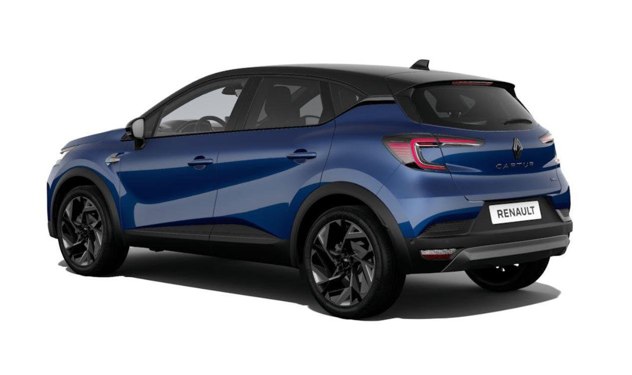 Renault Captur (Zeeuw & Zeeuw Private Lease Actie v.a. € 5, Auto's, 1789 cc, 4 cilinders, Blauw, Automatische klimaatregeling