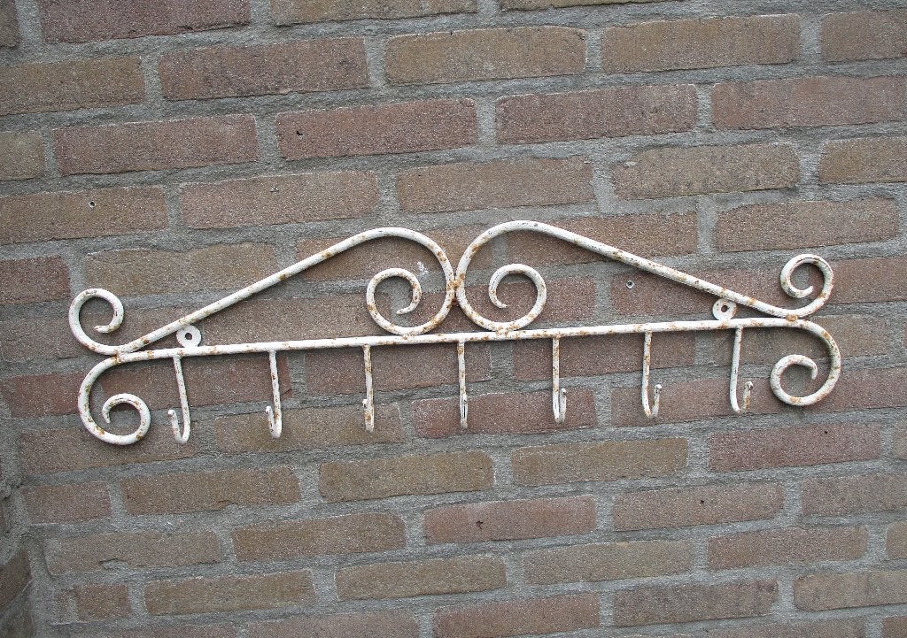 brocante gietijzeren rek / kapstok, Ophalen of Verzenden