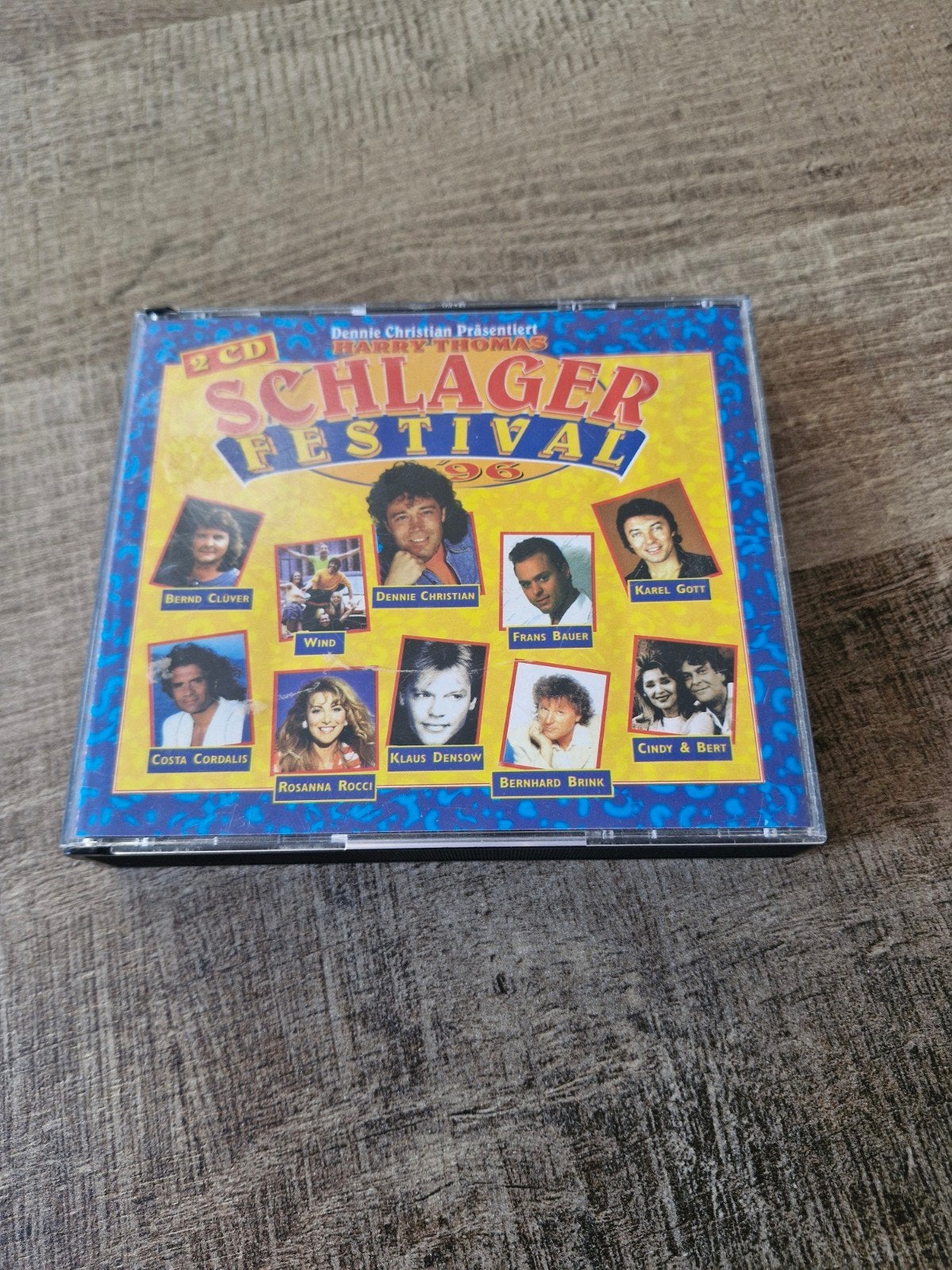 Schlager Festival '96 - Dubbel CD met diverse artiesten, Ophalen of Verzenden, Zo goed als nieuw