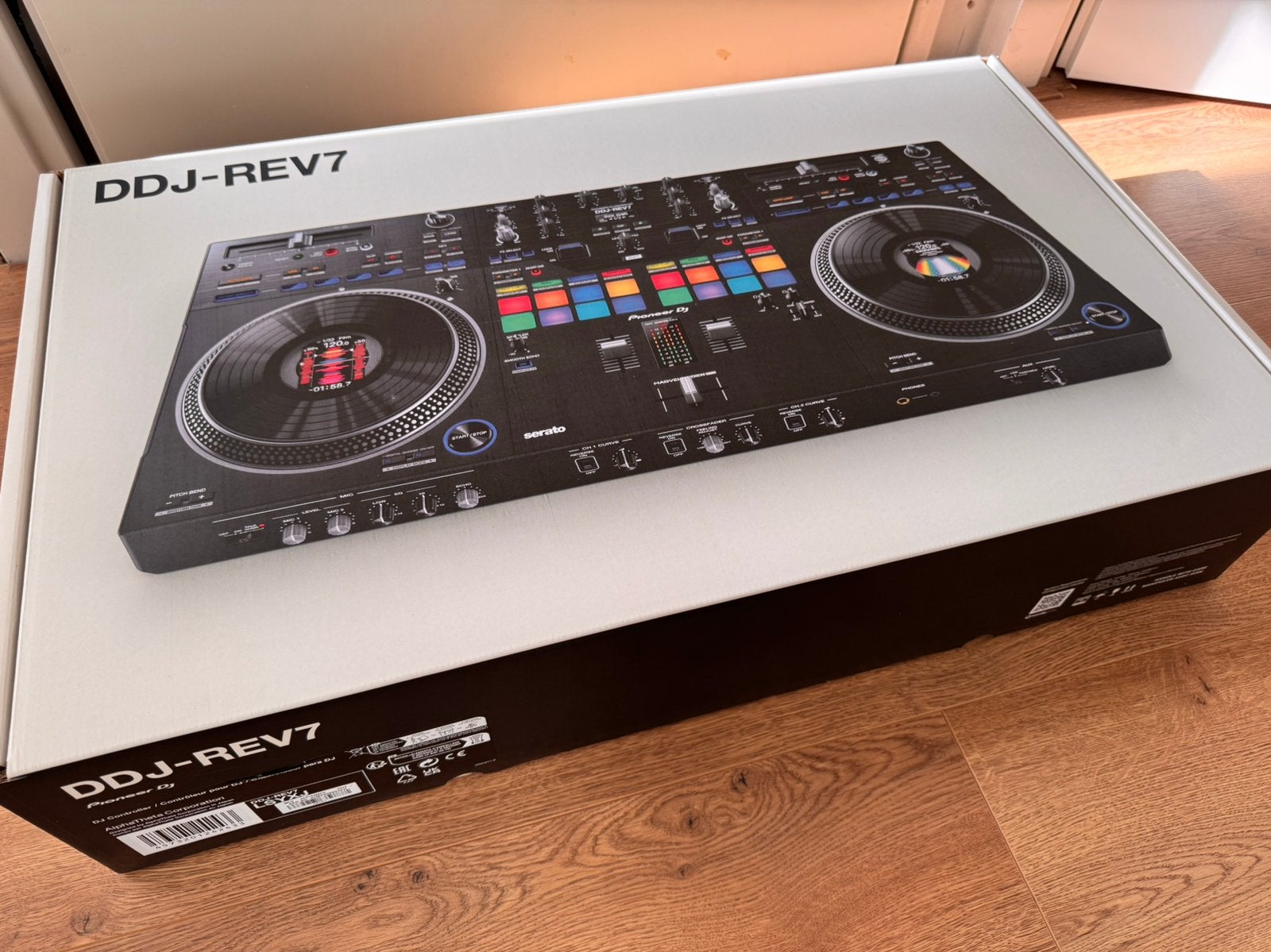 Pioneer DDJ rev 7 - nieuw garantie tot 2028 (incl factuur), Ophalen, Zo goed als nieuw, Pioneer