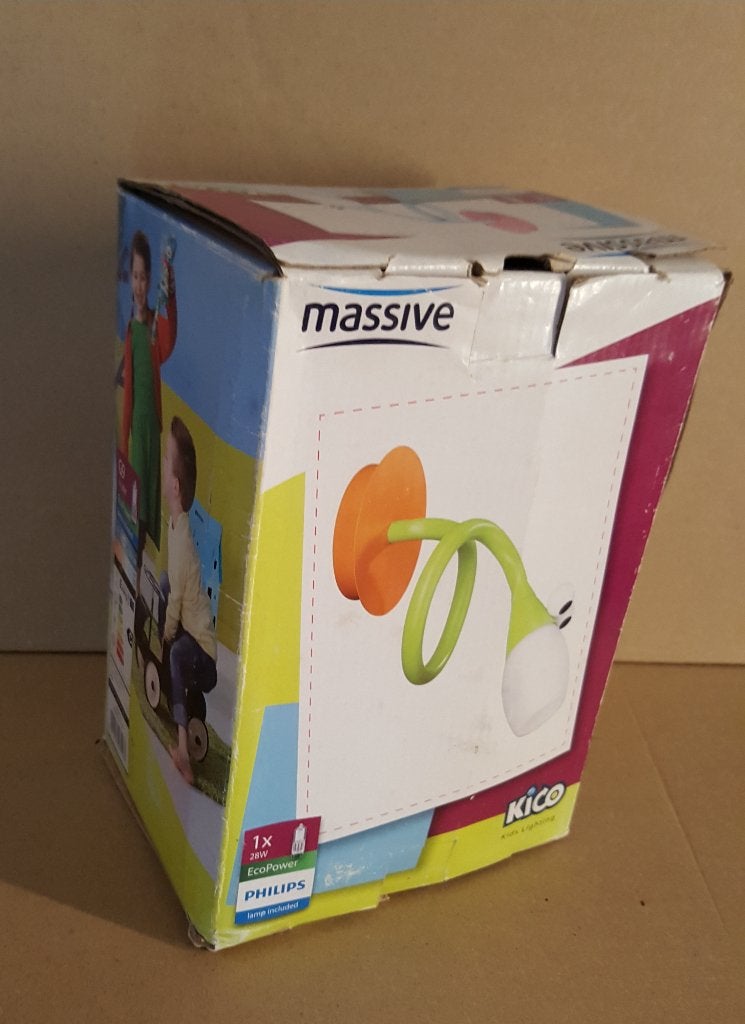 Philips Massive Kico Snakey wandlamp - Nieuw in doos (NOS), Ophangbaar, Nieuw, Ophalen of Verzenden, Meerkleurig