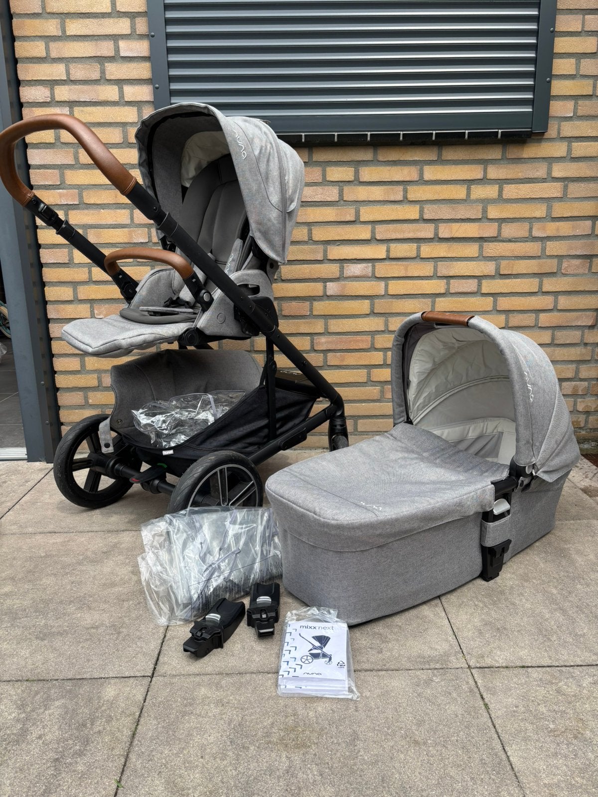 Nuna Mixx Next kinderwagen, Zo goed als nieuw, Verstelbare duwstang, Ophalen, Kinderwagen