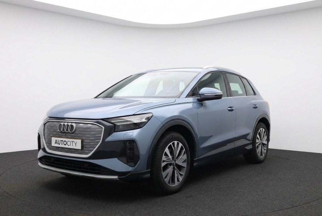 Audi Q4 e-tron 35 edition 92% SOH l Nederlandse auto | Warmt, Auto's, Audi, Gebruikt, 1865 kg, Blauw, Origineel Nederlands