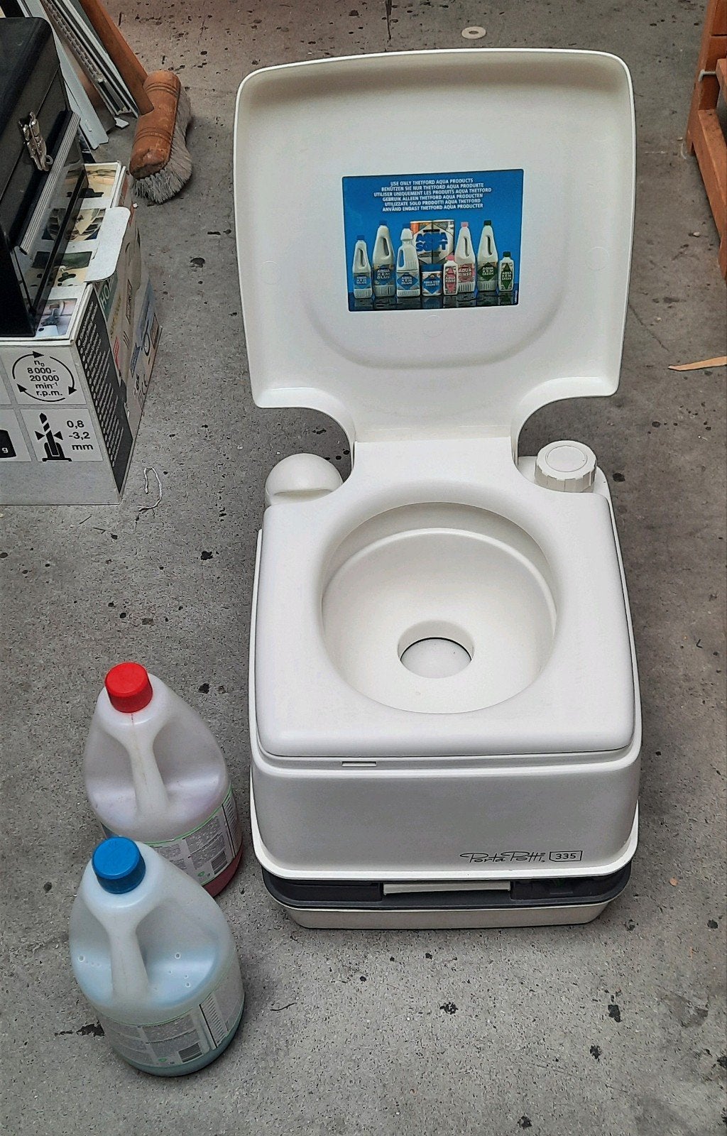 Campeer wc tje Porta porti, Ophalen of Verzenden, Gebruikt