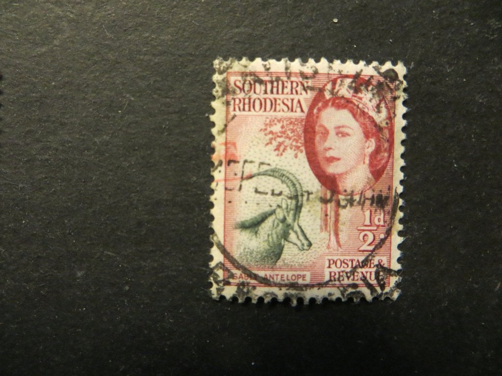 A00314: Southern Rhodesia QEII 1/2 d, Postzegels en Munten, Postzegels | Afrika, Ophalen of Verzenden, Tanzania
