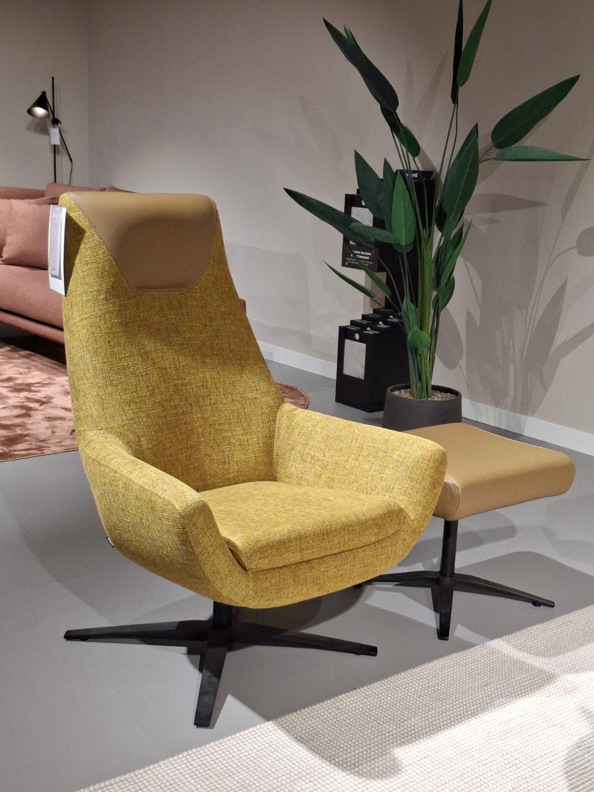 Showroommodel Montel Relaxfauteuil Xavi, Ophalen, Nieuw, Metaal