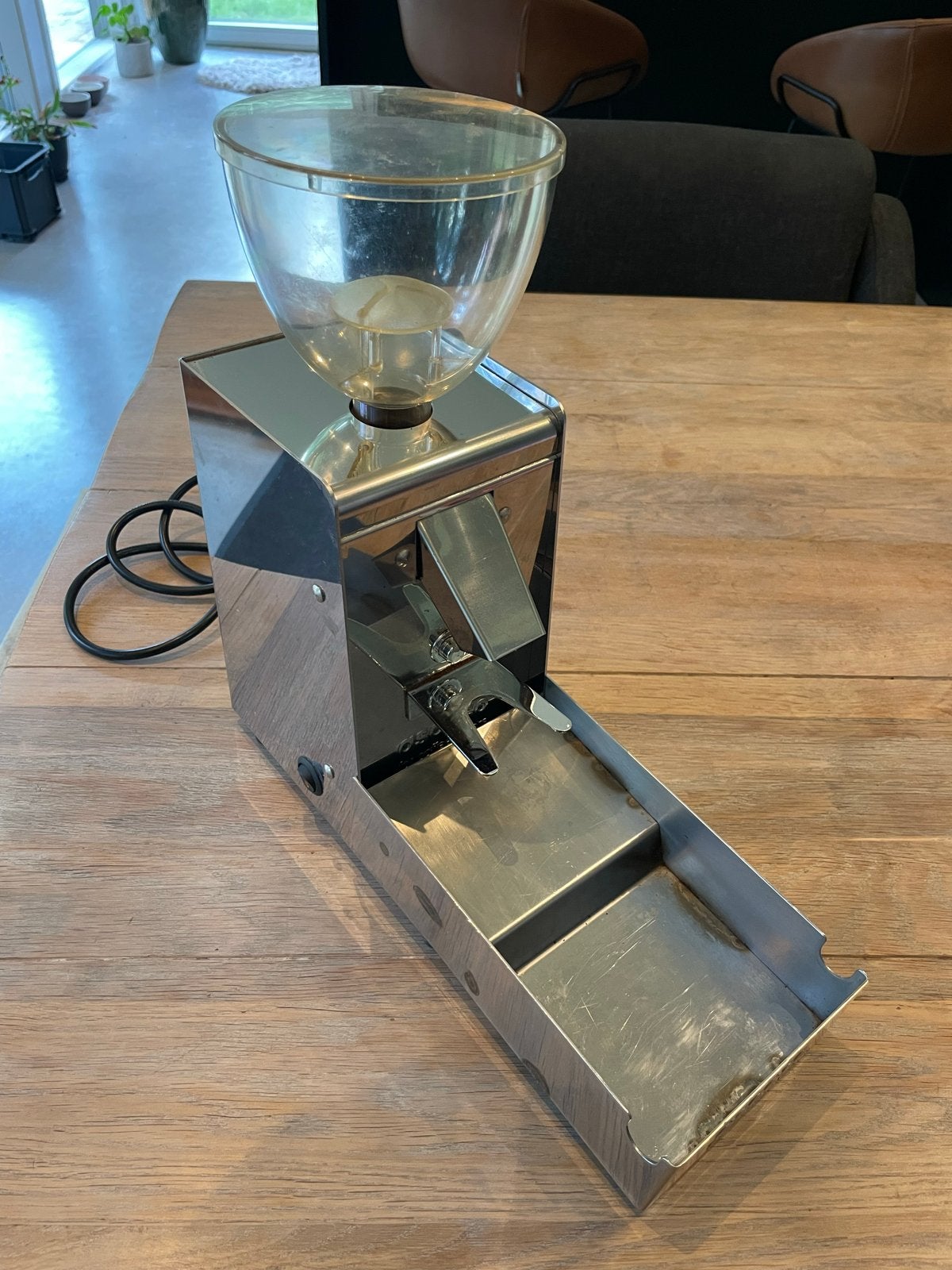 Ascaso I-Steel Grinder Shinning Koffiemolen, Witgoed en Apparatuur, Gebruikt, Overige modellen, 10 kopjes of meer, Koffiebonen