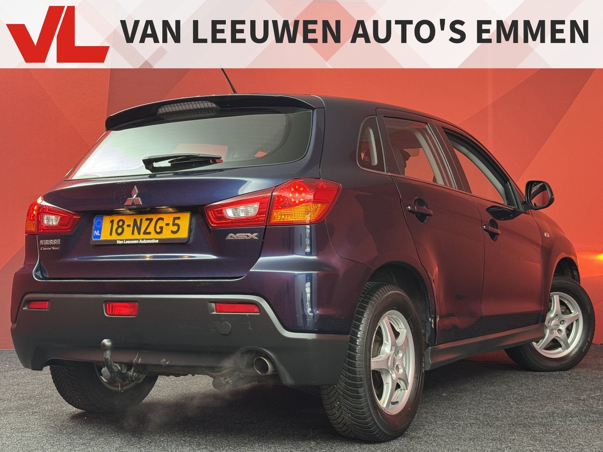 Mitsubishi ASX 1.6 Intro Edition ClearTec | Trekhaak | Licht, Auto's, Voorwielaandrijving, Euro 5, Stof, Gebruikt