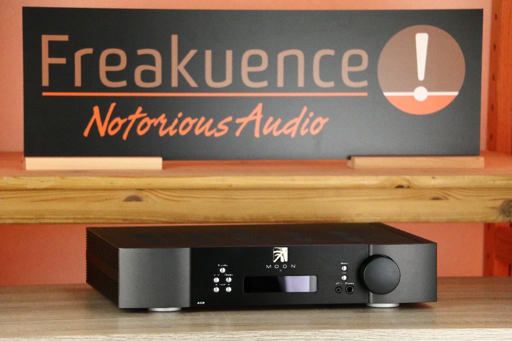 Moon Ace + MiND 2 module. Demo unit. Check us online!, Audio, Tv en Foto, Versterkers en Receivers, Zo goed als nieuw, 120 watt of meer