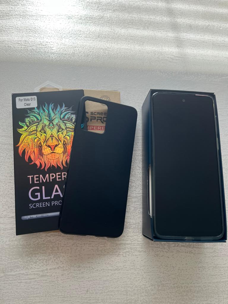Motorola Moto G13 Matte Charcoal 4+128GB, Overige modellen, Ophalen of Verzenden, Zo goed als nieuw, Zonder simlock