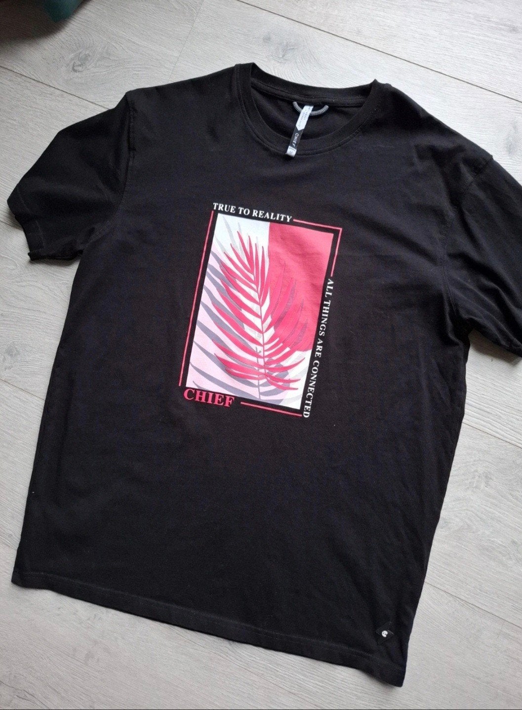 Chief Jean's Center t-shirt zwart maat M, Ophalen of Verzenden