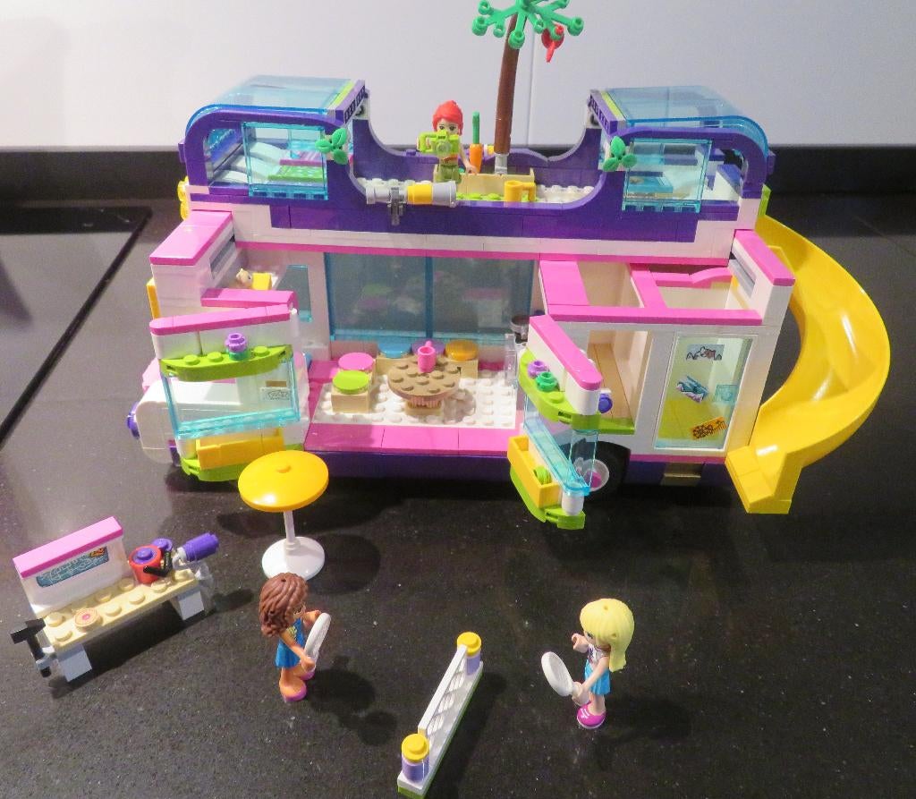 Lego Friends Vriendschapsbus 41395, Kinderen en Baby's, Speelgoed | Duplo en Lego, Ophalen of Verzenden, Zo goed als nieuw, Complete set