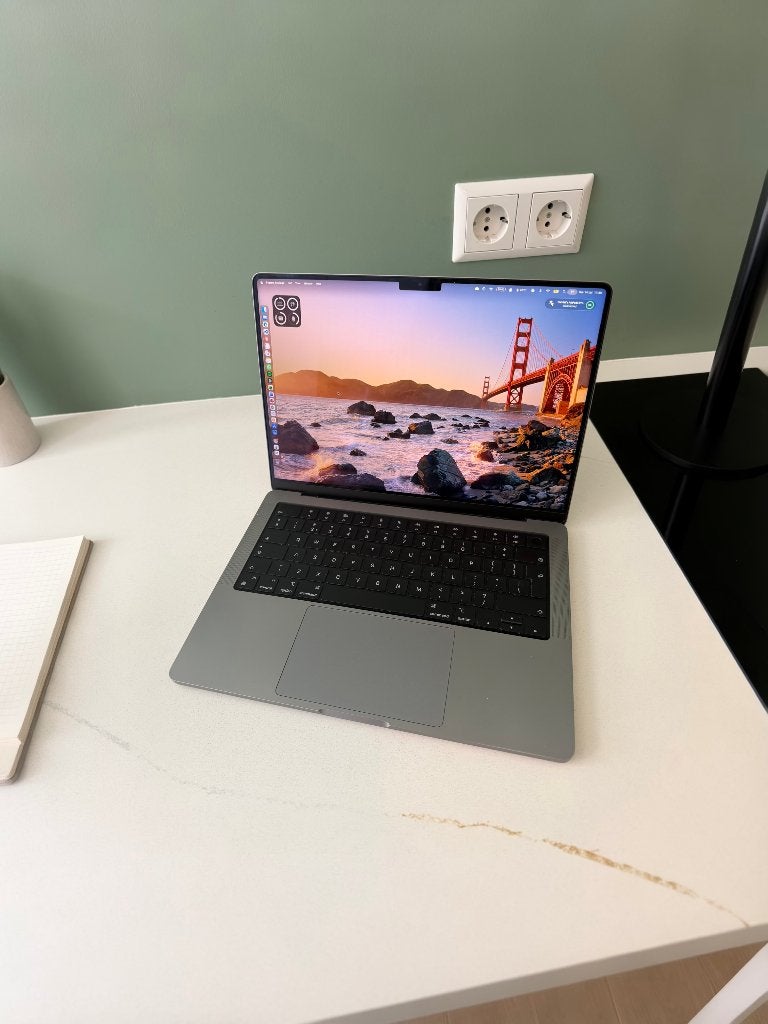 Macbook Pro M1 (2021) M1 Pro Chip - 16gb RAM - 14inch - 1TB, Computers en Software, 1 TB of meer, Qwerty, Overige groottes, Zo goed als nieuw