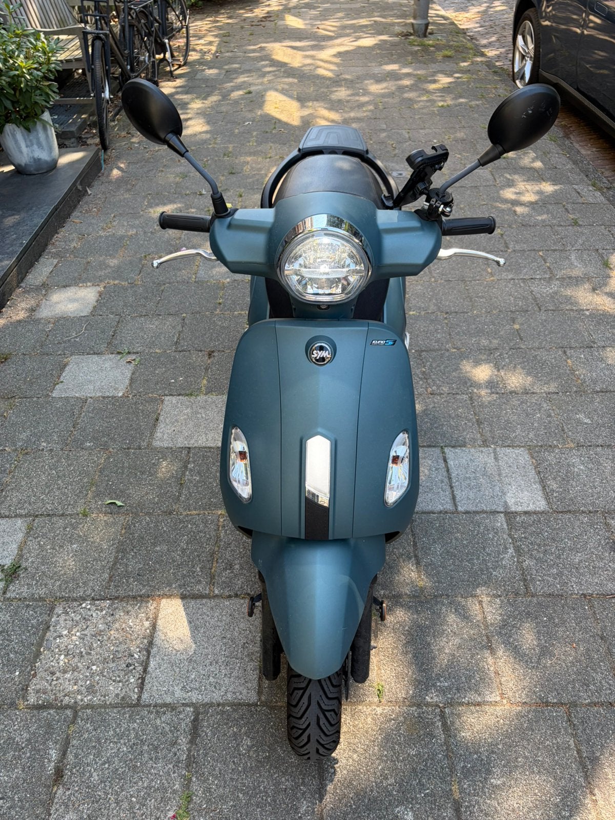 Sym Fiddle 4 2024 - 2200km, Ophalen, Gebruikt, Maximaal 45 km/u, 49 cc