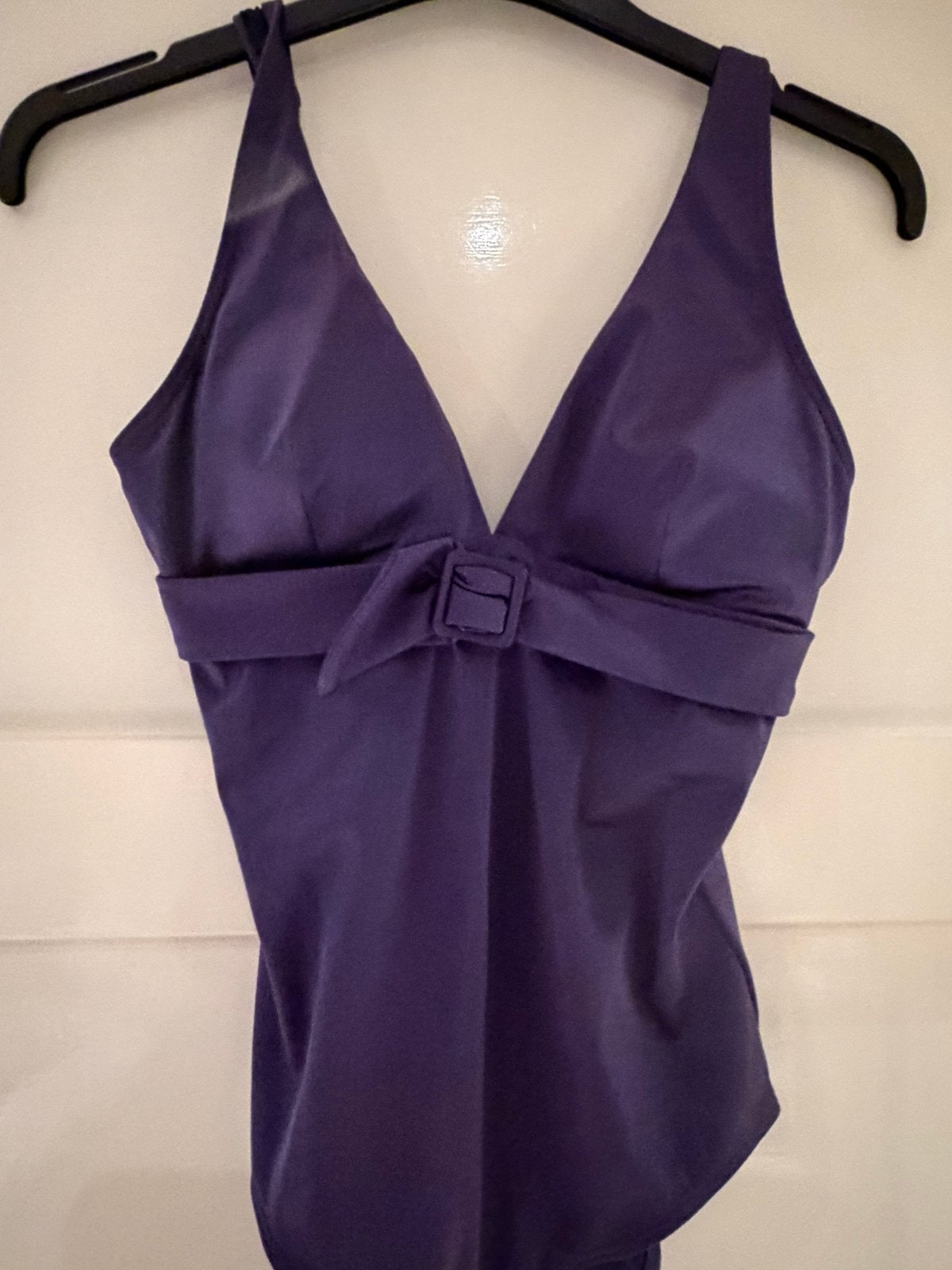 Badpak Cyell 75B satin Navy NIEUW, Kleding | Dames, Badmode en Zwemkleding, Ophalen of Verzenden, Zo goed als nieuw, Blauw, Badpak