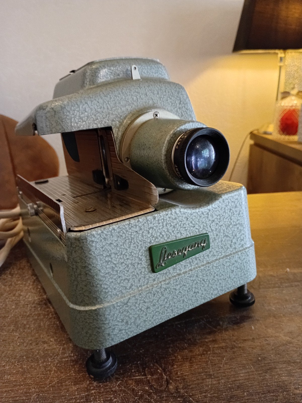 Vintage Liesegang projector - werkend, Ophalen of Verzenden, Gebruikt
