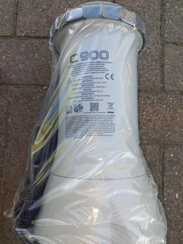 Zwembadfilterpomp C900 - Nieuw in verpakking, Tuin en Terras, Ophalen, Nieuw, Zwembadpomp