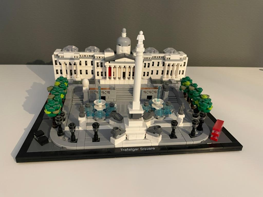 Lego 21045 Architecture Trafalgar Square COMPLEET, Lego, Compleet, Architecture, Ophalen of Verzenden