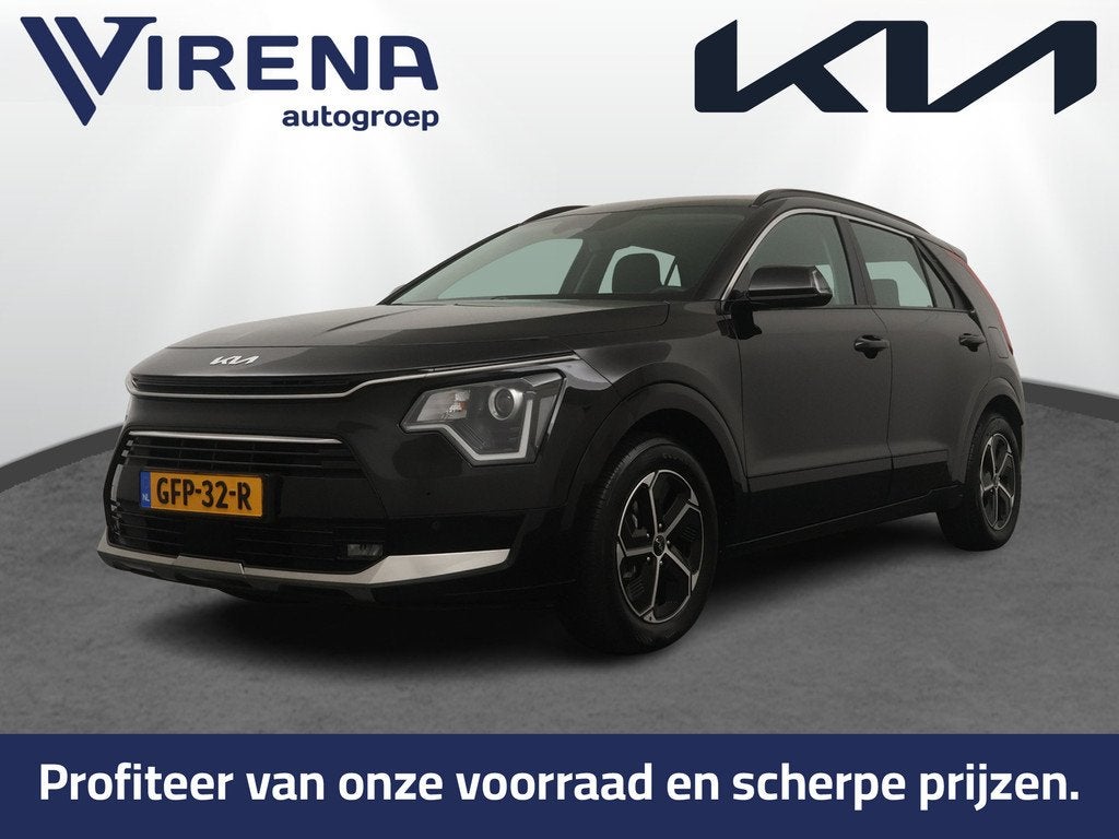 Kia Niro 1.6 GDi Hybrid DynamicLine - Navigatie - achteruitr, Auto's, Kia, 1374 kg, Stof, Gebruikt, 129 pk